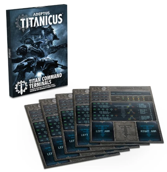 Games Workshop Adeptus Titanicus - Titan Command Terminals Pack 3 Games Workshop Adeptus Titanicus - Titan Command Terminals Pack