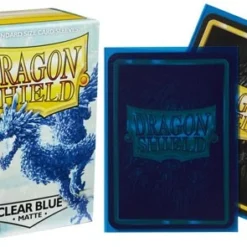 Arcane Tinmen Dragon Shield: Clear Blue - Matte (100) Gaming Accessories