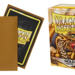 Arcane Tinmen Dragon Shield: Gold - Matte (100) Gaming Accessories