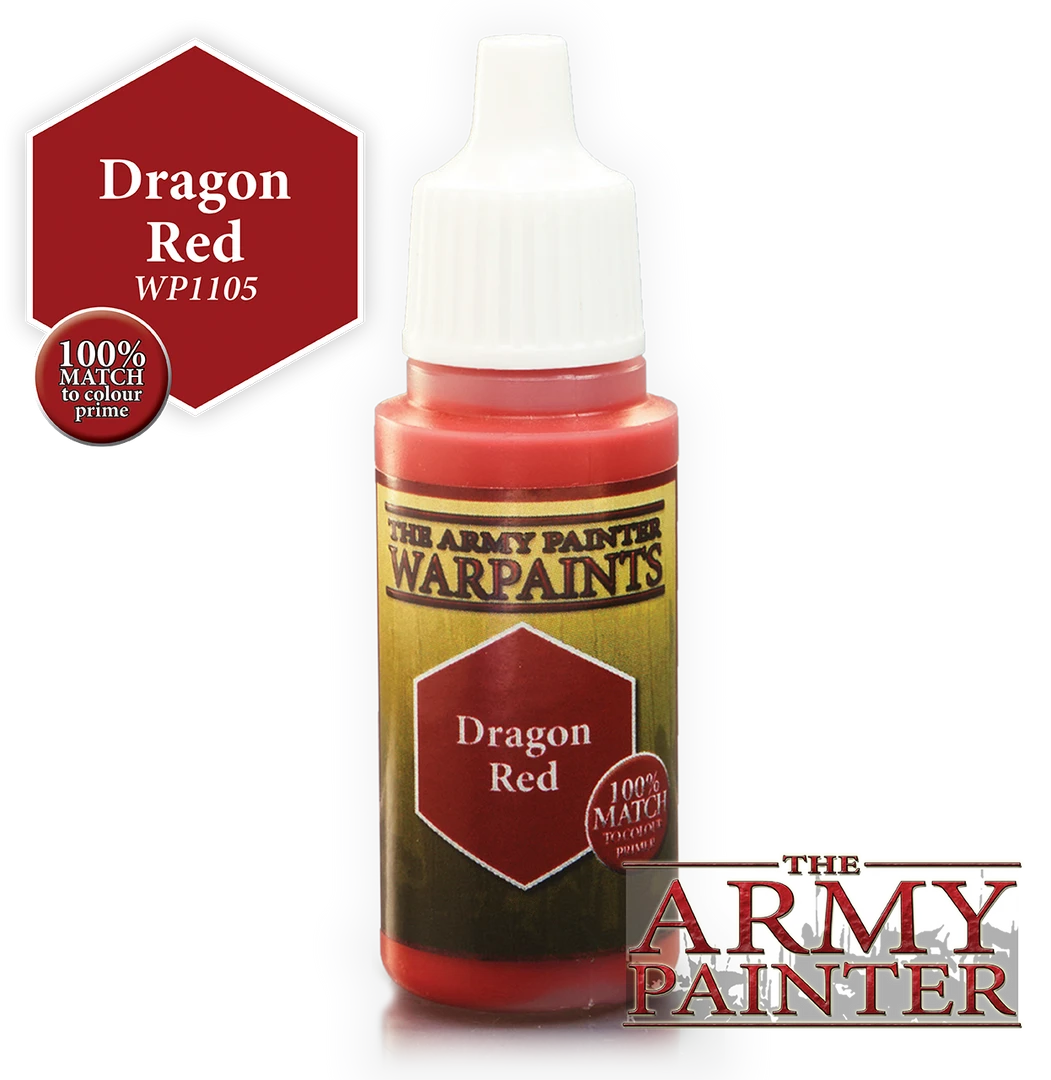 Army Painter - Dragon Red Paints 3 Army Painter - Dragon Red Paints