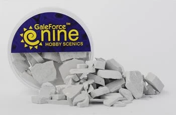 Gale Force Nine Hobby Products Hobby Round: Concrete Rubble Mix 3 Gale Force Nine Hobby Products Hobby Round: Concrete Rubble Mix