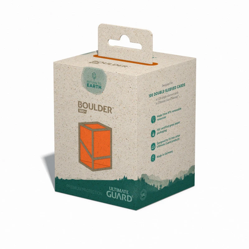 Ultimate Guard : Boulder Deck Case 100+ Return To Earth (2 Color Opitions) Gaming Accessories 6 Ultimate Guard : Boulder Deck Case 100+ Return To Earth (2 Color Opitions) Gaming Accessories