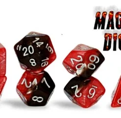 Gate Keeper Games Supernova; Magma 7 Dice Set