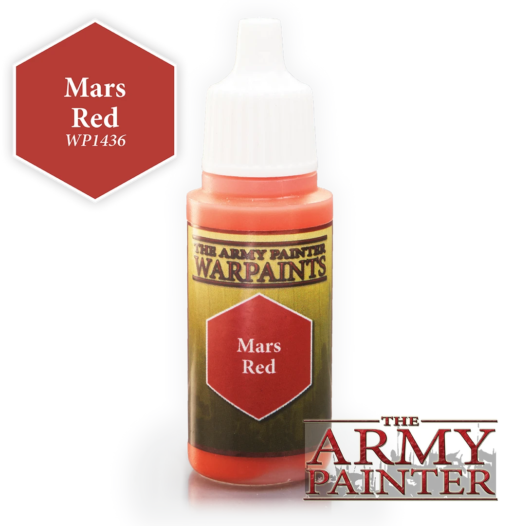 Army Painter - Mars Red Paints 3 Army Painter - Mars Red Paints