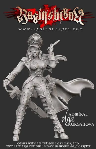 Raging Heroes TGG - Admiral Olga Kurganova Warhammer 40,000 3 Raging Heroes TGG - Admiral Olga Kurganova Warhammer 40,000