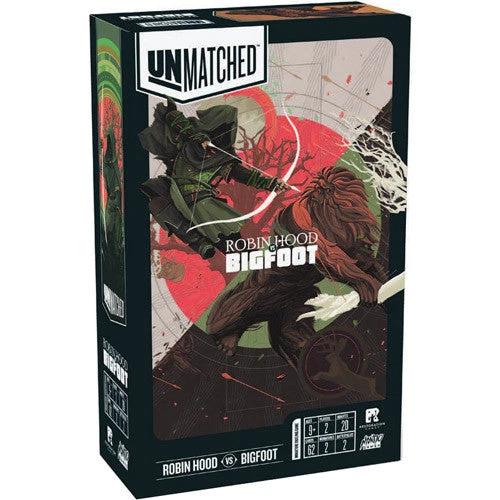 Restoration Games Board Games Unmatched: Robin Hood Vs Big Foot 3 Restoration Games Board Games Unmatched: Robin Hood Vs Big Foot