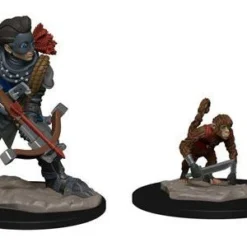 Wizkids Dungeons & Dragons Wardlings : Boy Rogue & Monkey