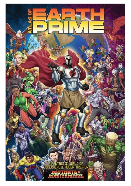Green Ronin Mutants And Masterminds - Atlas Of Earth Prime 3 Green Ronin Mutants And Masterminds - Atlas Of Earth Prime