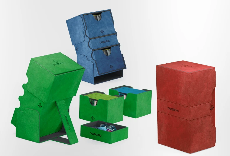 Gamegenic Sleeves & Card Boxes Stonghold 200+ Convertible (9 Color Options) 3 Gamegenic Sleeves & Card Boxes Stonghold 200+ Convertible (9 Color Options)