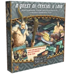 CMON CMon Boxed Games Massive Darkness : A Quest Of Crystal & Lava