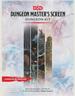 WIZARDS OF THE COAST, INC Dungeons & Dragons RPG: Dungeon Master`s Screen Dungeon Kit 3 WIZARDS OF THE COAST, INC Dungeons & Dragons RPG: Dungeon Master`s Screen Dungeon Kit
