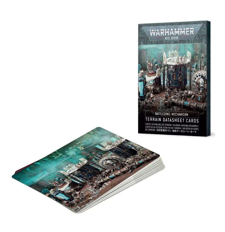 Games Workshop Battlezone : Manufactorum - Terrrain Datasheet Cards Charadon 3 Games Workshop Battlezone : Manufactorum - Terrrain Datasheet Cards Charadon