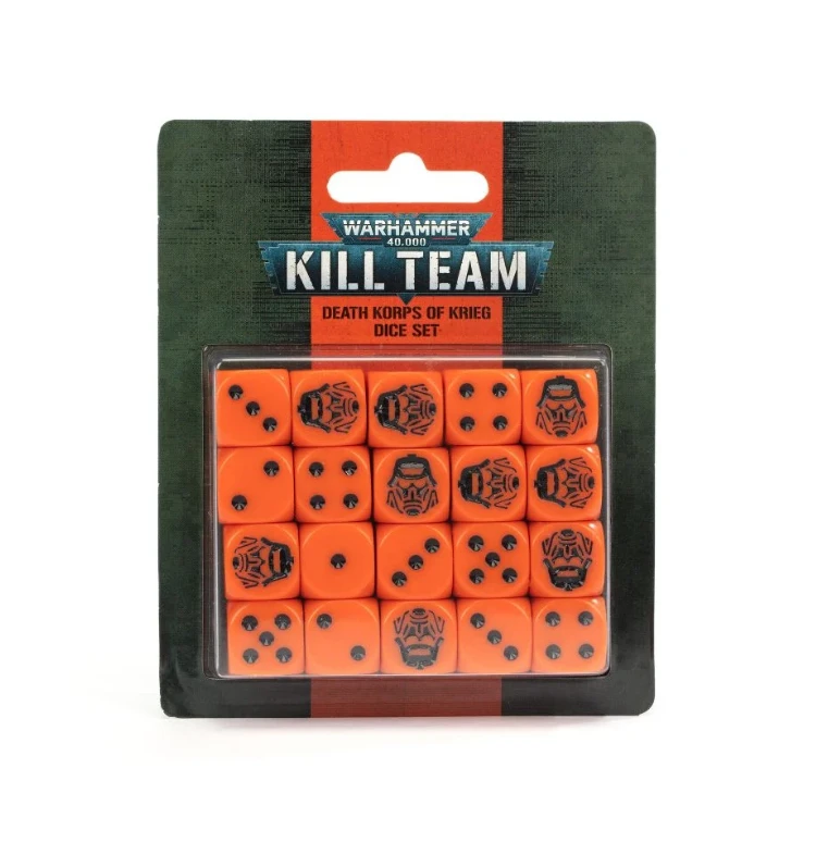 Games Workshop Kill Team - Death Korps Dice Set 3 Games Workshop Kill Team - Death Korps Dice Set