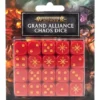 Games Workshop Grand Alliance Chaos Dice Set 1 Games Workshop Grand Alliance Chaos Dice Set