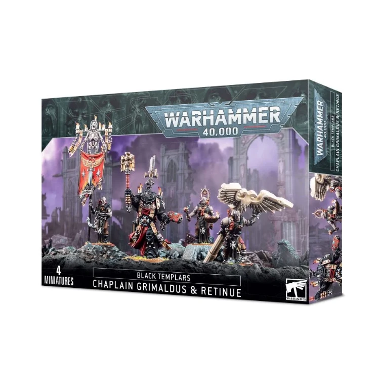 Games Workshop Chaplain Grimaldus & Retinue 3 Games Workshop Chaplain Grimaldus & Retinue