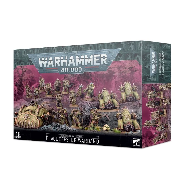 Games Workshop Death Guard Battleforce : Plaguefester Warband 3 Games Workshop Death Guard Battleforce : Plaguefester Warband