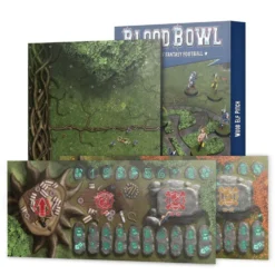 Games Workshop Skaven & Dwarf Team Double Sided Pitch And Dugouts