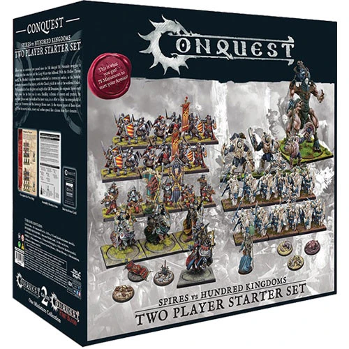 Para Bellum Conquest : Spires Vs Hundred Kingdoms - Two-Player Starter Set 3 Para Bellum Conquest : Spires Vs Hundred Kingdoms - Two-Player Starter Set