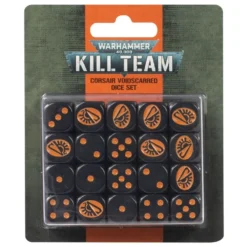 Games Workshop Kill Team - Corsair Voidscarred Dice Set