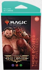 Wizards Of The Coast MtG: Streets Of New Capenna - Theme Booster (5 Options) Magic The Gathering 5 Wizards Of The Coast MtG: Streets Of New Capenna - Theme Booster (5 Options) Magic The Gathering