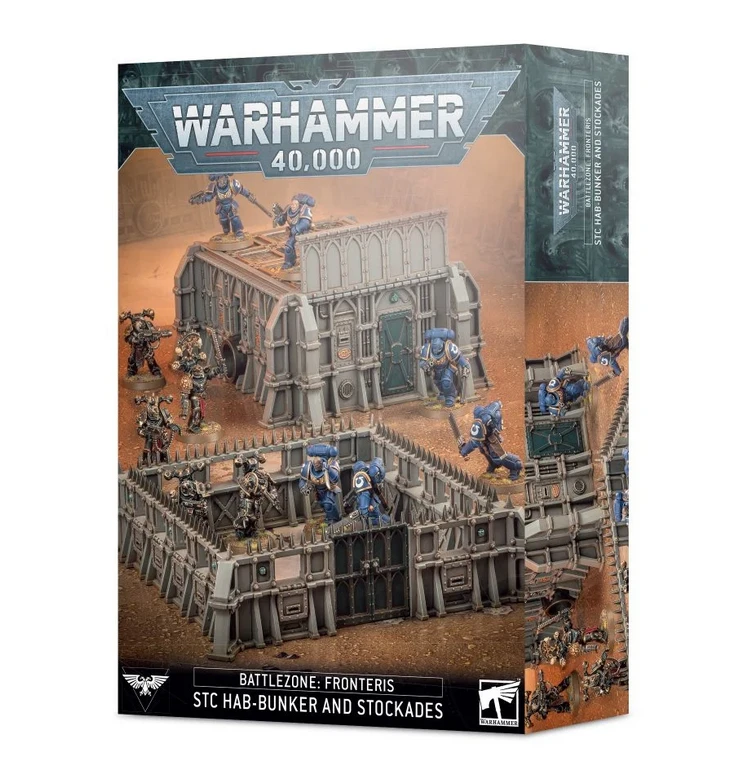 Games Workshop Battlezone : Fronteris – STC Hab-Bunker And Stockades 3 Games Workshop Battlezone : Fronteris – STC Hab-Bunker And Stockades
