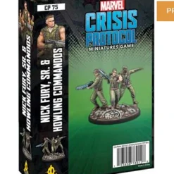Atomic Mass Marvel: Crisis Protocol - Nick Fury Sr, & Howling Commandos (pre-order) Marvel Crisis Protocol