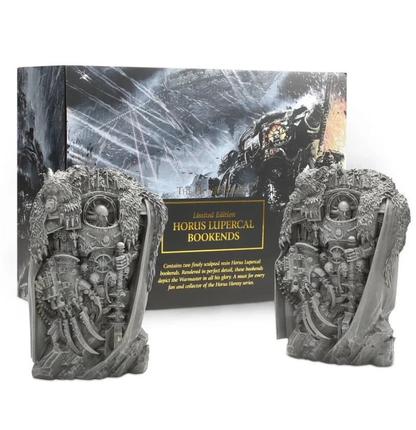 Black Library Horus Lupercal Bookends 3 Black Library Horus Lupercal Bookends