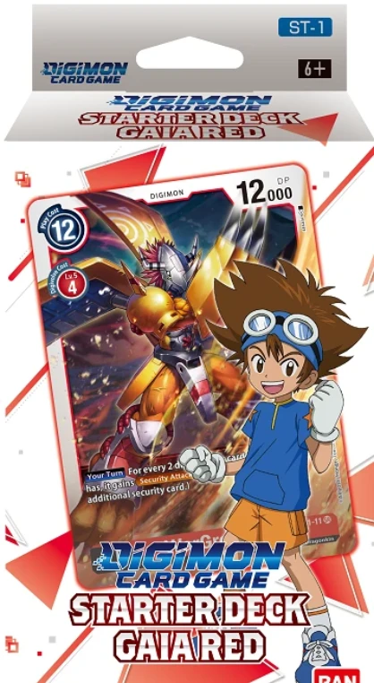 Bandai Digimon TCG Starter Deck : Gaia Red 3 Bandai Digimon TCG Starter Deck : Gaia Red