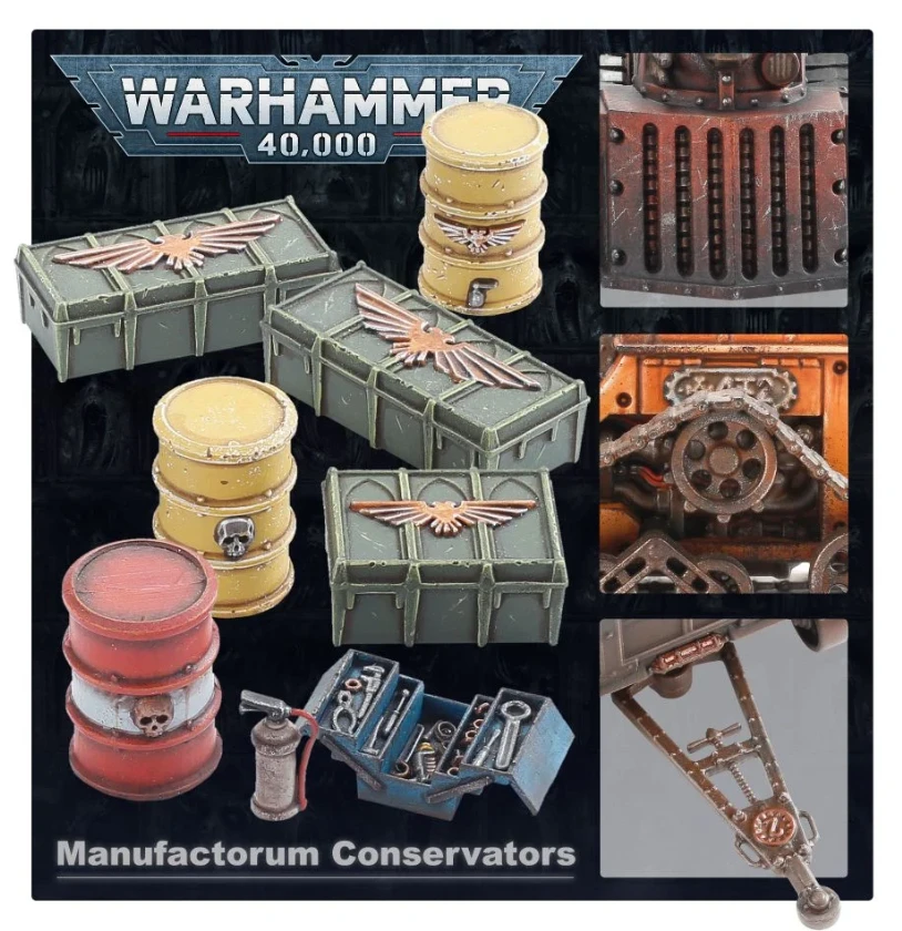 Games Workshop Battlezone : Munitorum - Conservators 4 Games Workshop Battlezone : Munitorum - Conservators