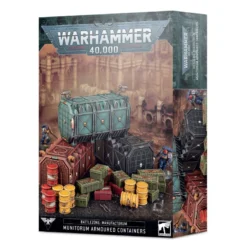 Games Workshop Battlezone : Munitorum - Armored Containers