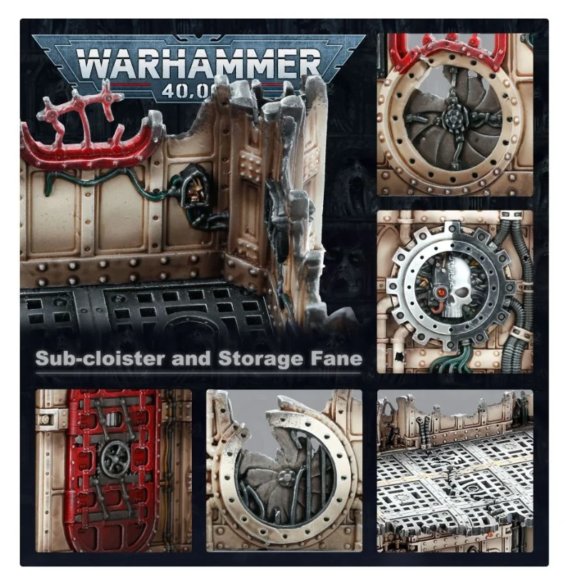 Games Workshop Battlezone : Munitorum - Sub-cloiser And Storage Fane 4 Games Workshop Battlezone : Munitorum - Sub-cloiser And Storage Fane