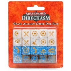 Games Workshop Warhammer Underworlds : Grand Alliance Order Dice Pack