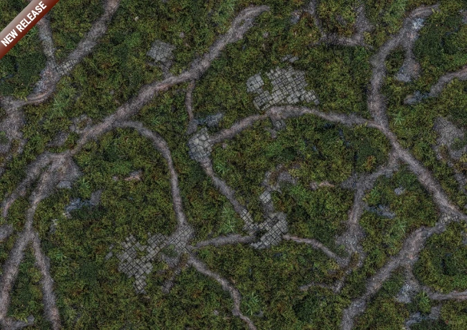 Para Bellum Ancient Green - Game Mat 3 Para Bellum Ancient Green - Game Mat