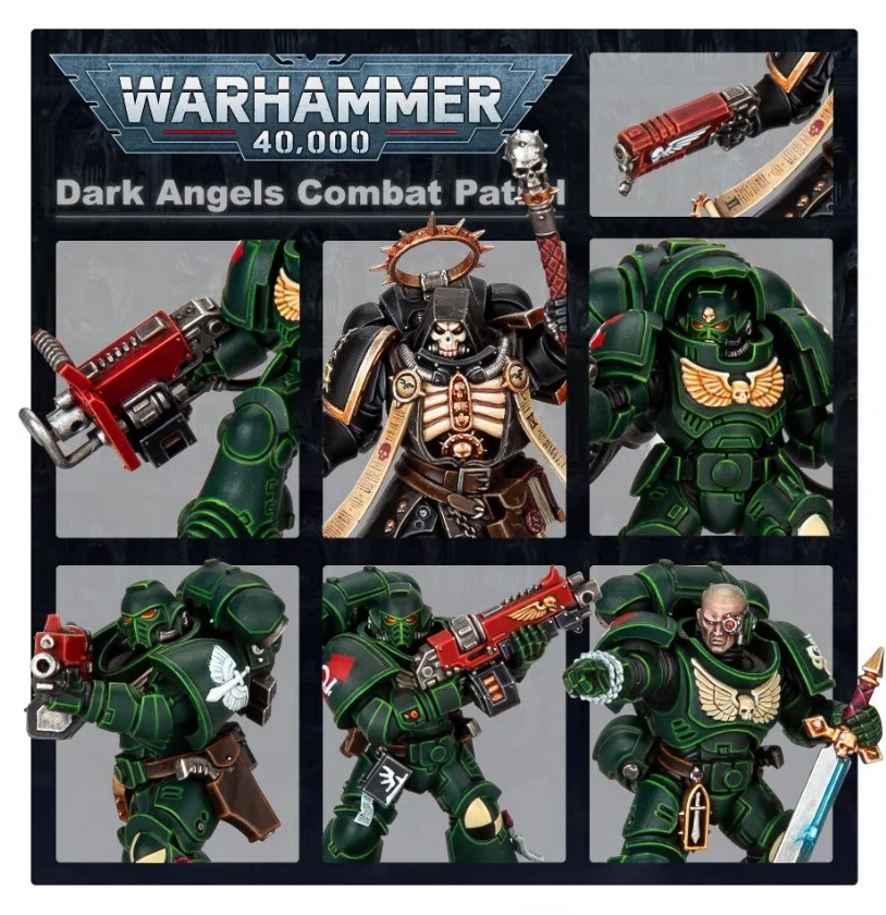 Games Workshop Combat Patrol : Dark Angels 4 Games Workshop Combat Patrol : Dark Angels