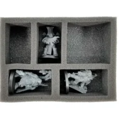 Storage Battle Foam - EVA Mini-X Minis & Cards Load Out (Necromunda) 12 Storage Battle Foam - EVA Mini-X Minis & Cards Load Out (Necromunda)