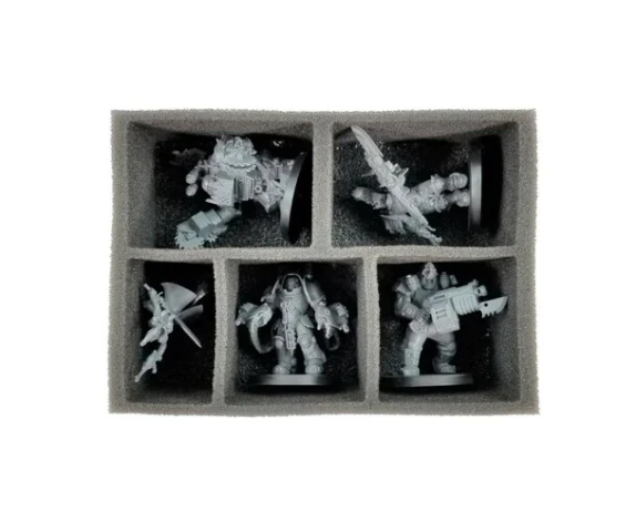 Storage Battle Foam - EVA Mini-X Minis & Cards Load Out (Necromunda) 5 Storage Battle Foam - EVA Mini-X Minis & Cards Load Out (Necromunda)