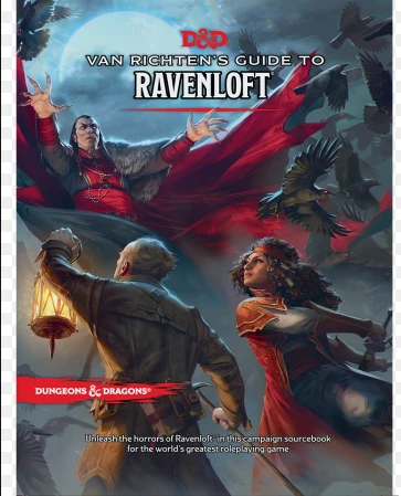 Wizards Of The Coast Van Richten's Guide To Ravenloft Fantasy 3 Wizards Of The Coast Van Richten's Guide To Ravenloft Fantasy