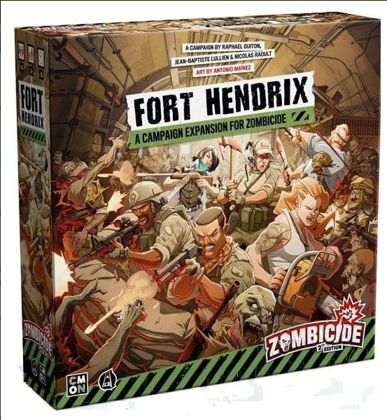 CMON Zombicide 2nd Edition - Fort Hendrix CMon Boxed Games 3 CMON Zombicide 2nd Edition - Fort Hendrix CMon Boxed Games