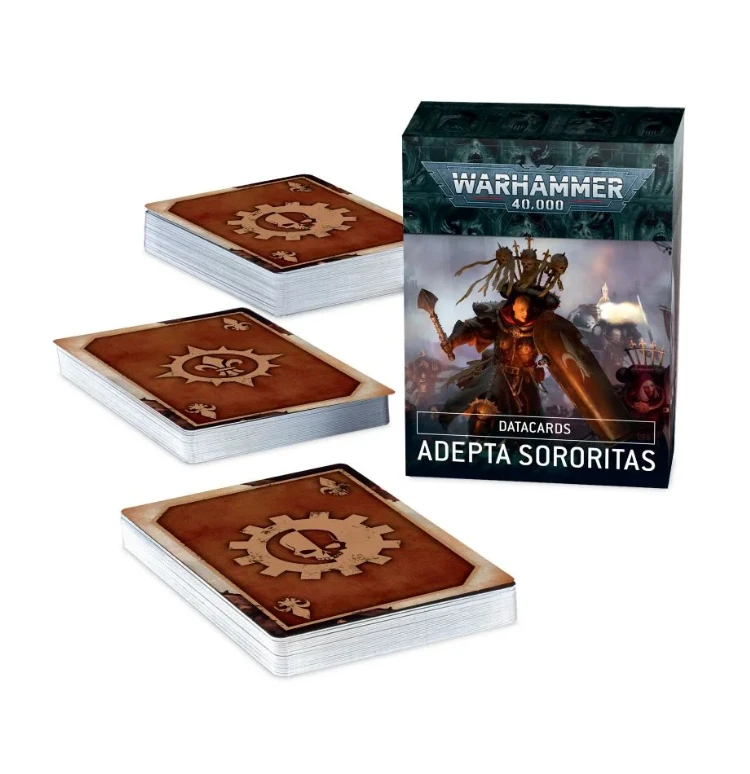 Games Workshop Datacards: Adepta Sororitas 3 Games Workshop Datacards: Adepta Sororitas