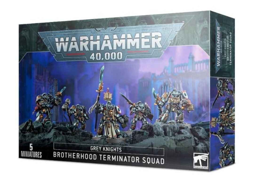 Games Workshop Grey Knights Paladins / Terminator Squad 3 Games Workshop Grey Knights Paladins / Terminator Squad