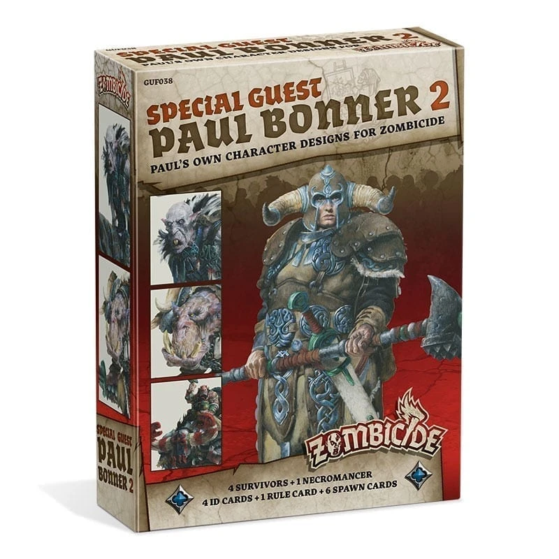 CMON CMon Boxed Games Zombicide : Black Plague - Paul Bonner 2 Guest Box 3 CMON CMon Boxed Games Zombicide : Black Plague - Paul Bonner 2 Guest Box