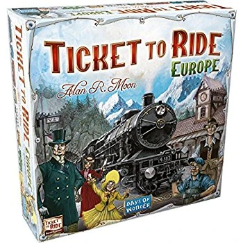 Days Of Wonder Ticket To Ride Europe Board Games 3 Days Of Wonder Ticket To Ride Europe Board Games