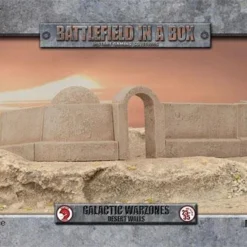Gale Force Nine Star Wars Legion Battlefield In A Box: Galactic Warzones - Desert Walls