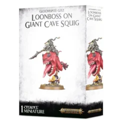 Games Workshop Loonboss On Giant Cave Squig
