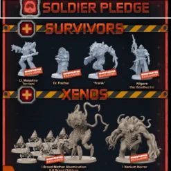 CMON Zombicide - Dark Side (Kickstarter Exclusive Soldier Extras) CMon Boxed Games
