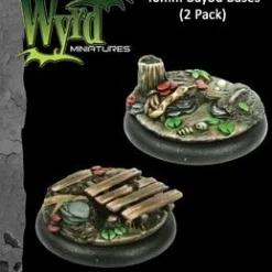 Wyrd Malifaux : 40mm Bayou Bases (2)