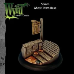 Wyrd Malifaux : 50mm Ghost Town Base Bases