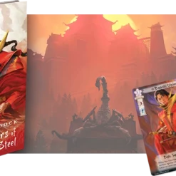 Fantasy Flight Legend Of The Five Rings - LCG : Whispers Of Shadow And Steel Novella (Hardcover) Board Games