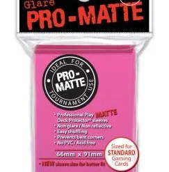 Ultra Pro UP 50 Count - Bright Pink Deck Protector Sleeves Gaming Accessories