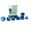 Gaming Accessories Chessex : Polyhedral 7-die Set Gemini Blue-Blue/Light Blue